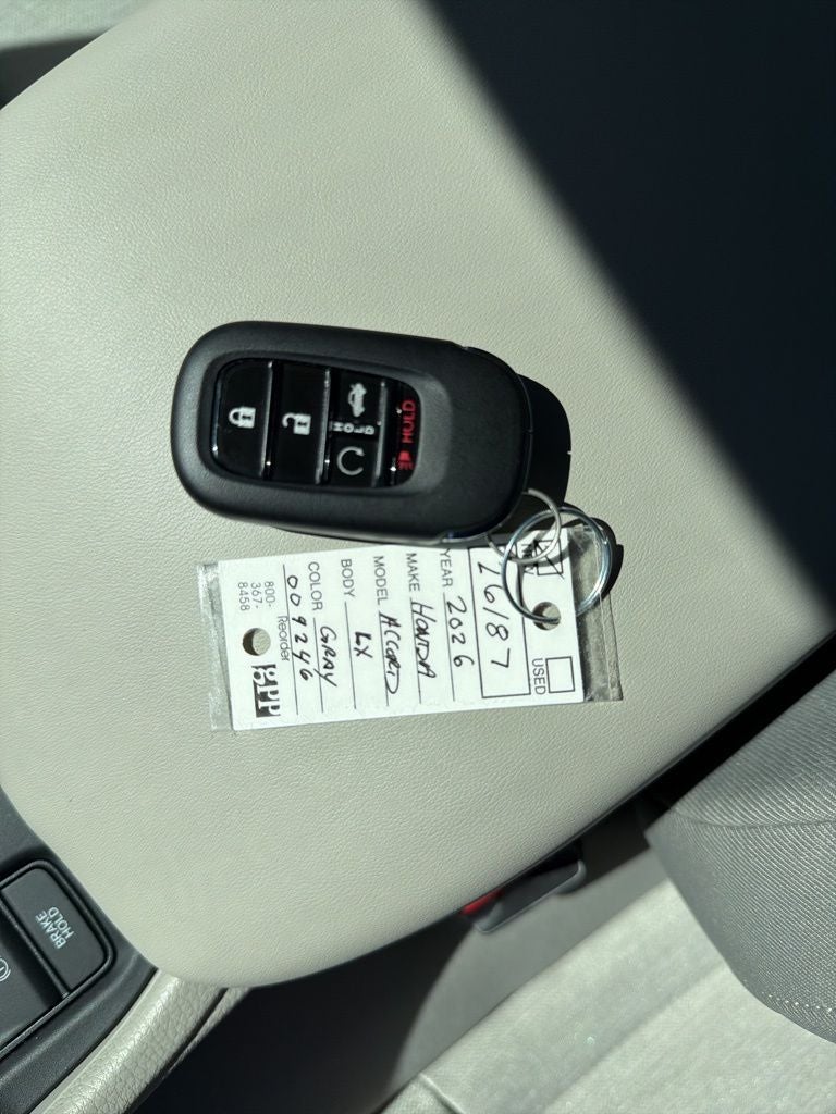 2026 Honda Accord LX