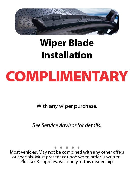 Wiper Blade Installation