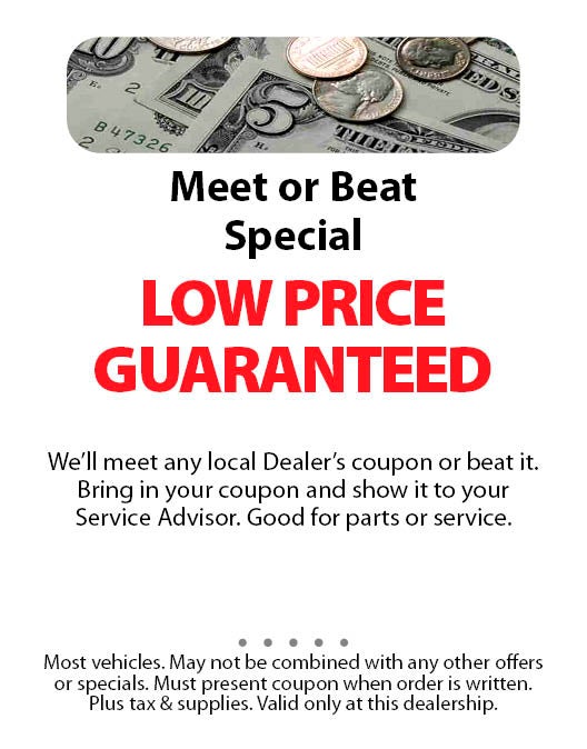 Meet or Beat Special